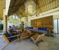 Villa Abaca Iluh, Living room area